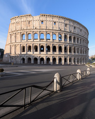 Fototapeta na wymiar Coliseum arena in Rome, Italy