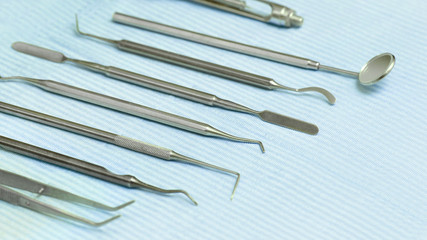 Closeup of medical instruments