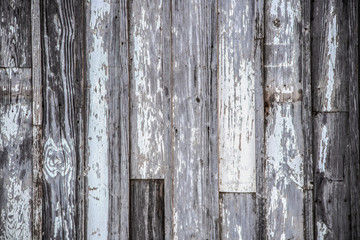 Gray weathered distressed wood - vertical planks - background