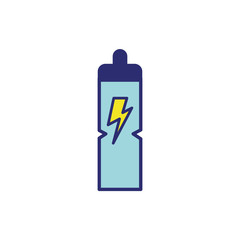 bottle water drink isolated icon