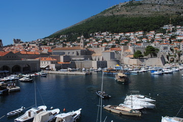 Fototapeta na wymiar A view of Dubrovnik