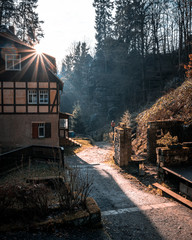 Wanderung von Rathewalde nach Wehlen Sächsische Schweiz 