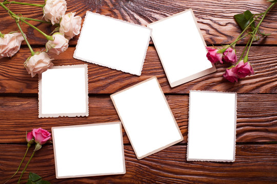 The stylish romantic mockup for your photos