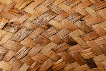 the abstract summer straw hat pattern texture