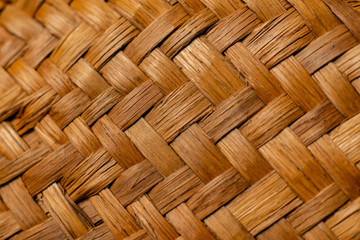 the abstract summer straw hat pattern texture