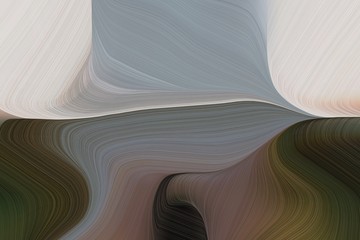 abstract artistic with contemporary waves design with dim gray, old lavender and light gray color