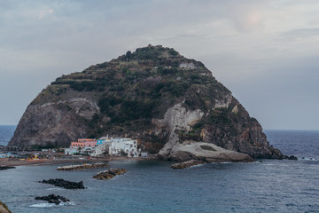 Ischia island. Ischia Island is located near the city of Naples. Italy.