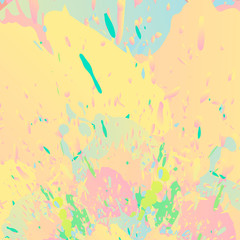 splashes of paint splatters flying in different directions. vector