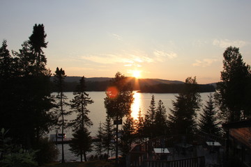 Coucher de soleil Canada