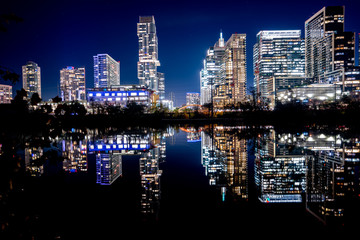 The skyline of Austin Texas.