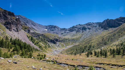 Fototapeta na wymiar Panorama montagne in alta Val Susa - Piemonte - Italy 