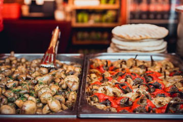 food in the market