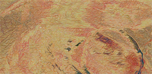 Abstract interior wall art print for decorate everything, naive contemporary style artwork with chaotic paint strokes and splashes, modern painting background texture in creative design idea