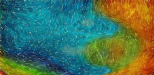 Wall art. Art poster. Stock. Abstract painting in oil. Pattern for creating design postcard, invitation, web or banner. Canvas prints. Watercolor and acrylic mixed modern drawing. Impressionist style.