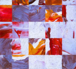 Wall art. Art poster. Stock. Abstract painting in oil. Pattern for creating design postcard, invitation, web or banner. Canvas prints. Watercolor and acrylic mixed modern drawing. Impressionist style.