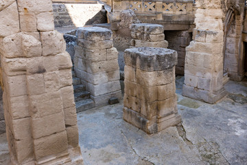Roman Amphitheatre, Excavations in Lecce, Italy 
