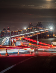 Obraz premium Richmond bridge at night 