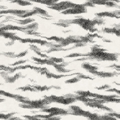 Cross Hatched Pencil Sketch Wavy mottled worn distressed urban grungy tracery brushed design. Intricate irregular weathered stripes. Seamless repeat raster jpg pattern swatch. - 322644270
