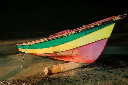 Black Sand Beach Of Jamaica Scenic Destination Discovery