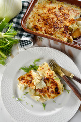 Finocchi al forno gratinati