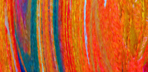 Abstract painting graphic fractal art. Creative template for decor backgrounds of covers, web banners, invitations or cards. Surreal bright print in digital oil and acrylic mixed impressionism style.