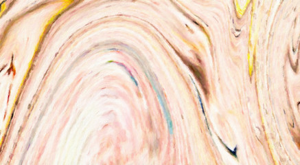 Abstract painting graphic fractal art. Creative template for decor backgrounds of covers, web banners, invitations or cards. Surreal bright print in digital oil and acrylic mixed impressionism style.