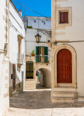 Fototapeta premium Scenic summer sight in Martina Franca, province of Taranto, Apulia, southern Italy.