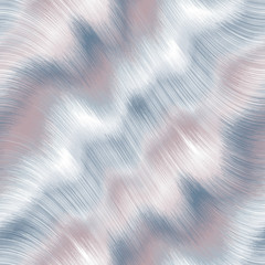 Soft blurry ikat gradient ombre seamless repeat raster jpg pattern in natural terra cotta desert colors. Abstract landscape, ancient weaving. Great for home decor, fashion, stationary. Generative art. © NinjaCodeArtist