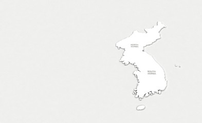 3d rendering of Seoul map and gyeonggi do map.. seoul background image. korea map.