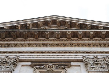 Eglise Saint Polycarpe à Lyon dans le 1 er arrondissement inaugurée en 1670 - Ville de Lyon - Département du Rhône - France - Vue extérieure
