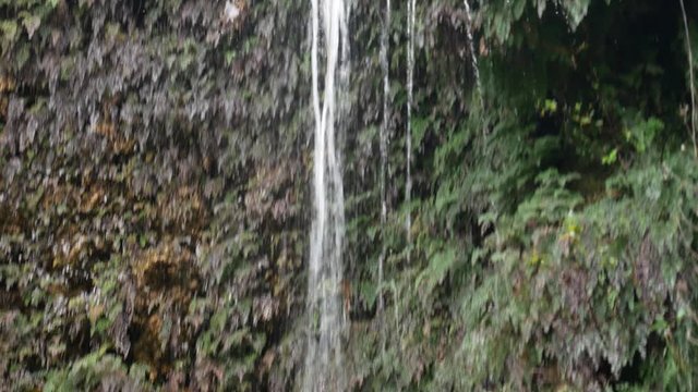 small waterfall on the Lattari Mountains on Amalfi Coast. Vietri sul Mare, Salerno, Campania, Italy, Europe