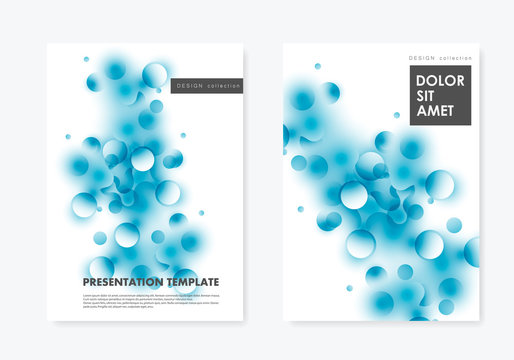 Abstract futuristic molecule background with connect line and corcle. Vector illustration concept