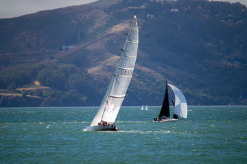 Obraz premium sailing on the sea