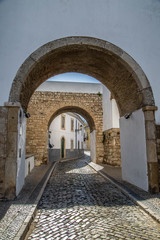 Fototapeta na wymiar Faro Portugal Altstadt