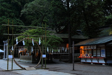 Fototapeta na wymiar 日本の神社　鹿島神宮