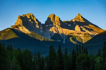 Three Sisters in Canmore