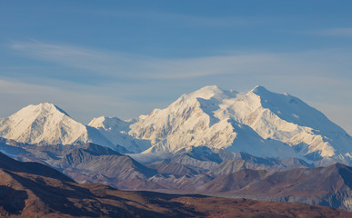 Scenic Denali National Park Alaska Autumn Landscape