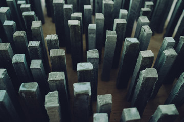 concrete blocks details background in architecture