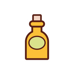 bottle with spa product line and fill style