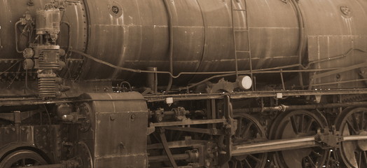 a locomotive from the past