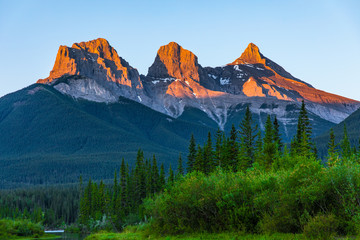 Three Sisters Mountains