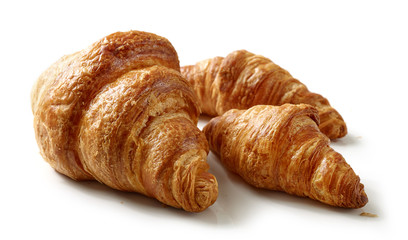 freshly baked croissants