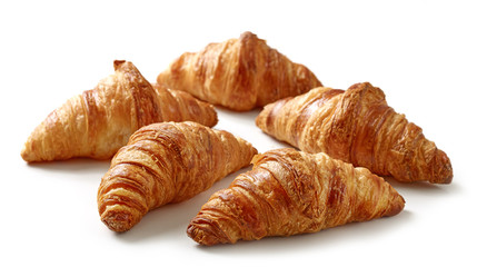 freshly baked croissants