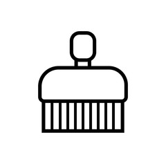 comb makeup accessory line style icon