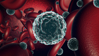 New coronavirus 2019-ncov. 3D illustration