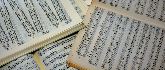Fototapeta premium ピアノの楽譜