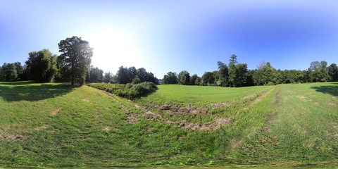 Village landscapes HDRI Panorama
