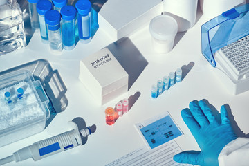 Novel coronavirus 2019 nCoV RT-PCR diagnostics kit. Reagents, primers and control samples to detect...