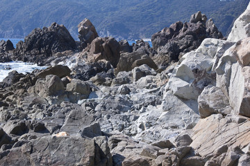 野間池の海岸線