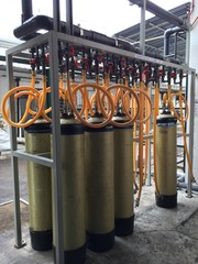 Water treatment plant reverse osmosis system for water drinking